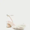 Store Aria Pearl Organza Heeled Sandal SOMETHING BLUE | FOR THE BRIDE