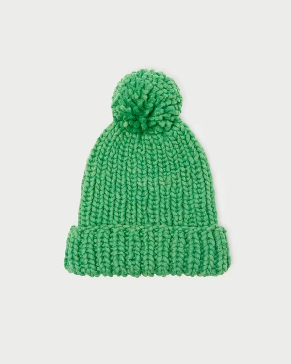 Hot Ava Knit Pompom Hat Accessories