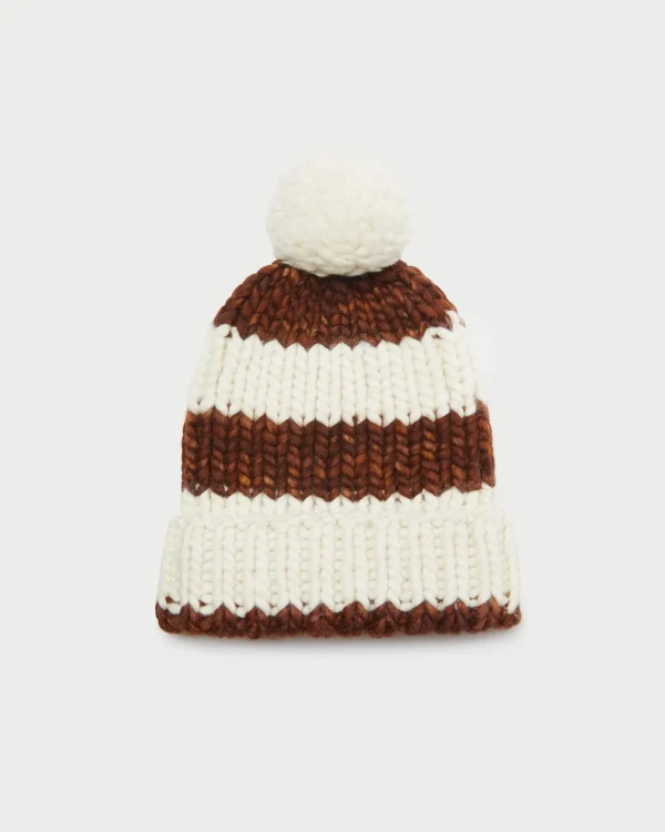 Hot Ava Knit Pompom Hat Accessories