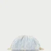 Hot Bailey Blue Floral Pleated Clutch SOMETHING BLUE | FOR THE GUESTS