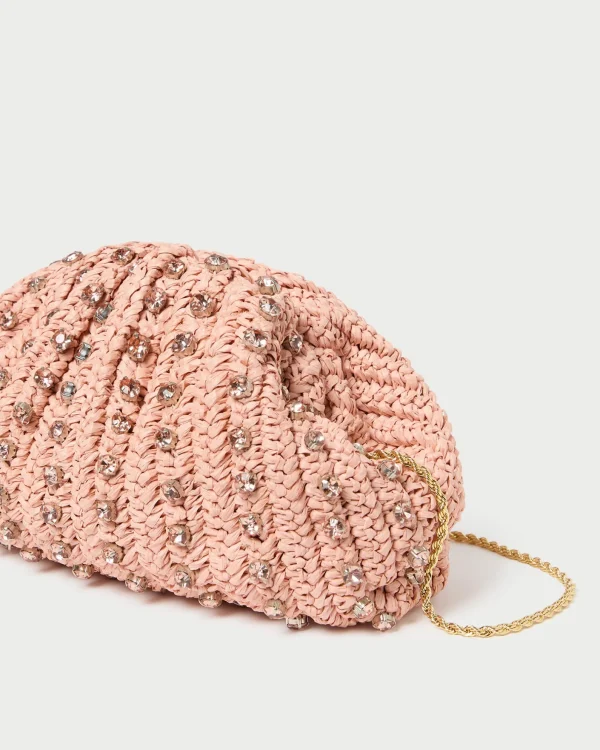 Store Bailey Blush/Crystal Dome Clutch Clutches