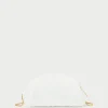 Discount Bailey White Pleated Dome Clutch SOMETHING BLUE | Event Essentials