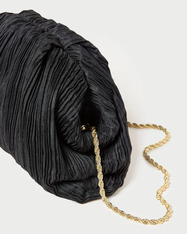 Discount Bailey White Pleated Dome Clutch SOMETHING BLUE | Event Essentials