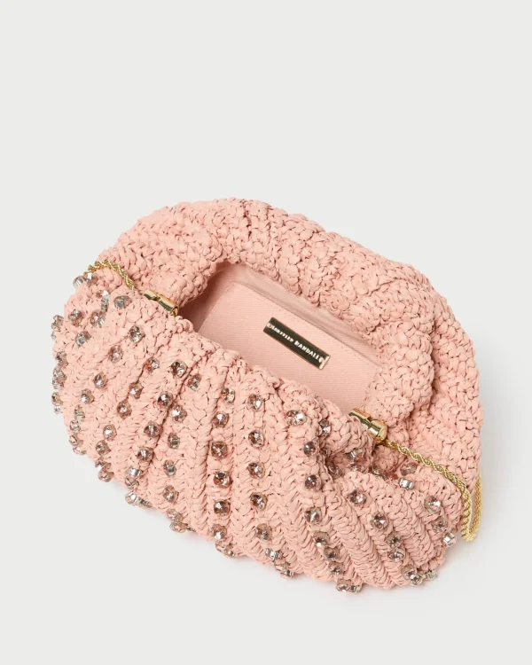 Discount Bailey White Pleated Dome Clutch SOMETHING BLUE | Event Essentials