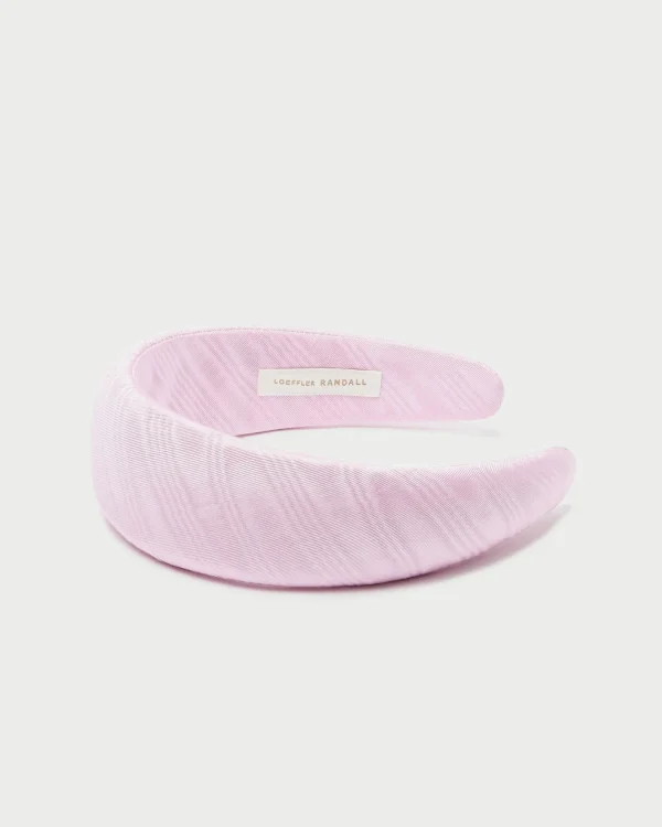 Discount Bellamy Pink Moiré Puffy Headband Accessories