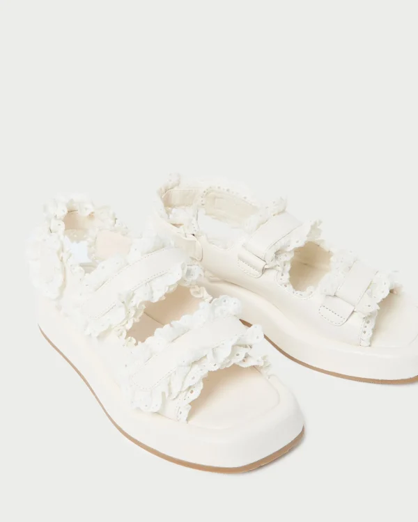 Discount Blaise Leather Platform Sandal Casual Staples | Vacation Shop
