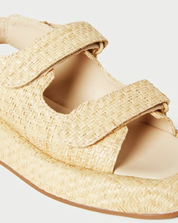 Discount Blaise Leather Platform Sandal Casual Staples | Vacation Shop