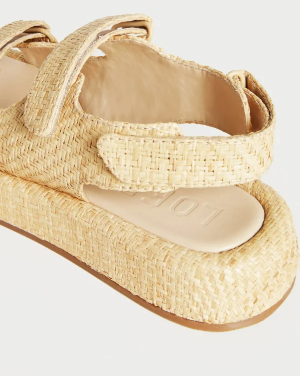Discount Blaise Leather Platform Sandal Casual Staples | Vacation Shop