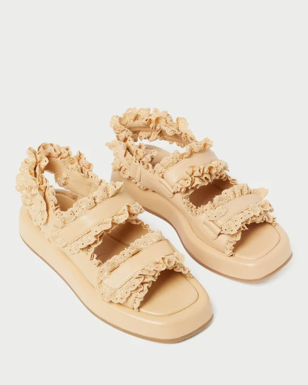 Discount Blaise Leather Platform Sandal Casual Staples | Vacation Shop