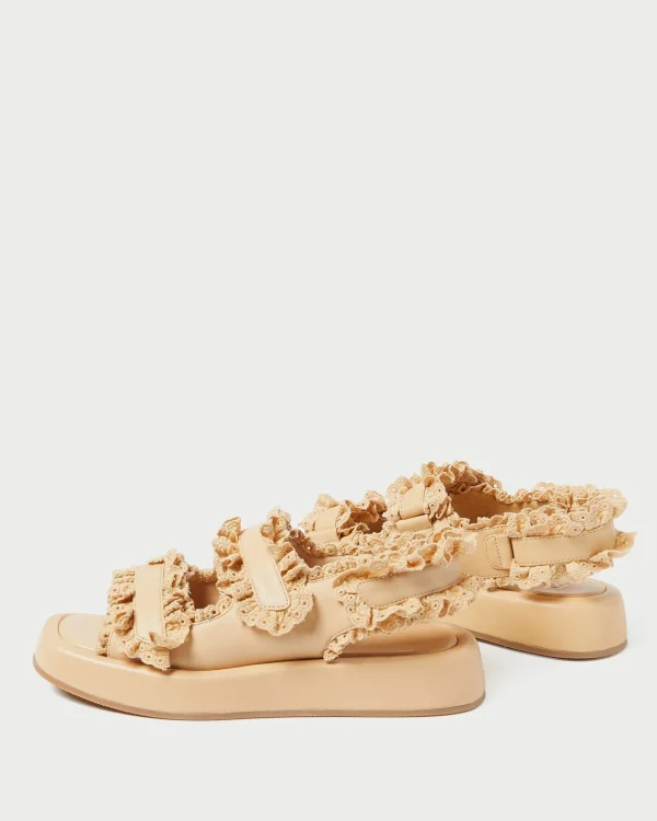Discount Blaise Leather Platform Sandal Casual Staples | Vacation Shop