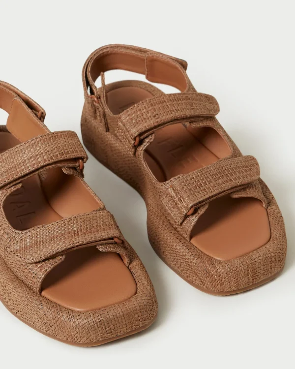 Discount Blaise Leather Platform Sandal Casual Staples | Vacation Shop
