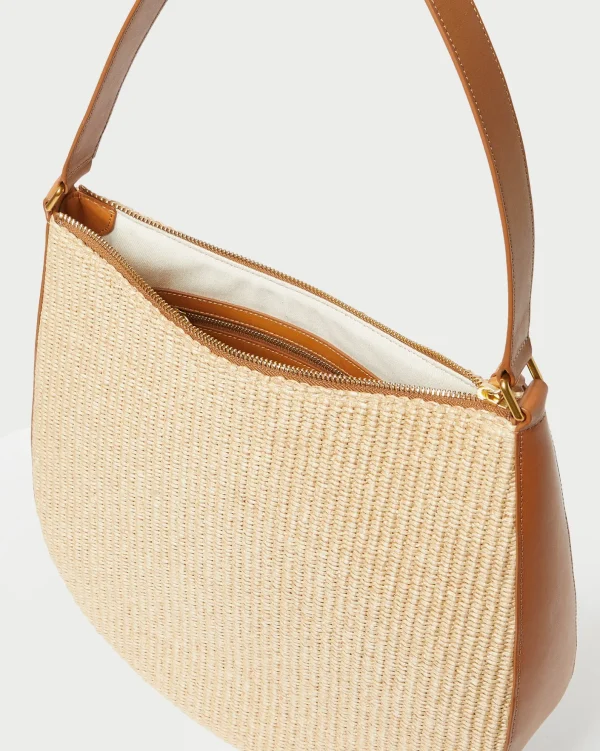 Fashion Bowen Natural Straw Hobo Casual Staples | Totes