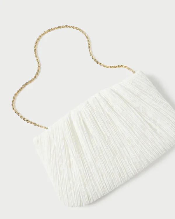 Discount Brit Flat Pleated Clutch SOMETHING BLUE | Clutches