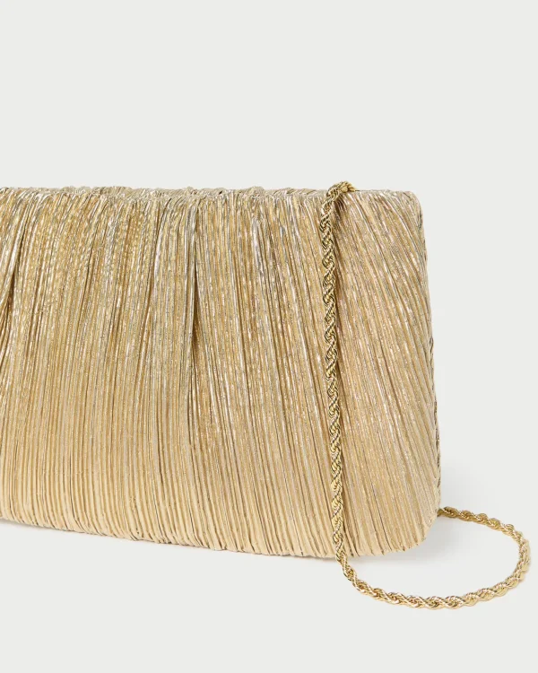 Discount Brit Flat Pleated Clutch SOMETHING BLUE | Clutches