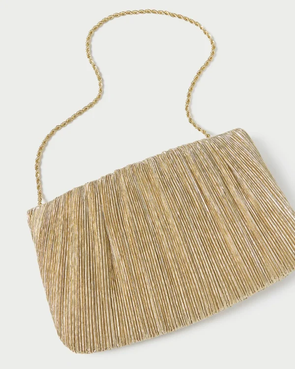 Discount Brit Flat Pleated Clutch SOMETHING BLUE | Clutches