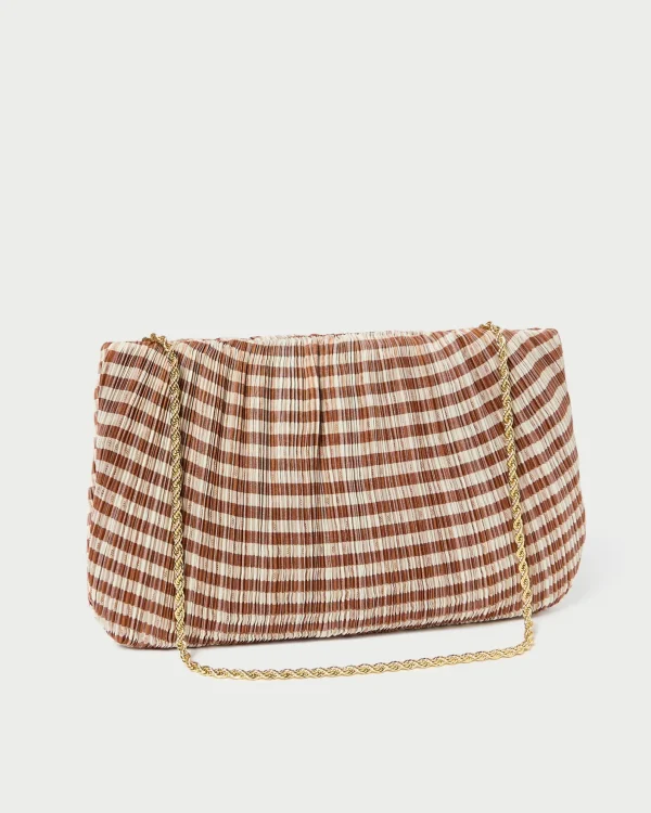 Discount Brit Flat Pleated Clutch SOMETHING BLUE | Clutches