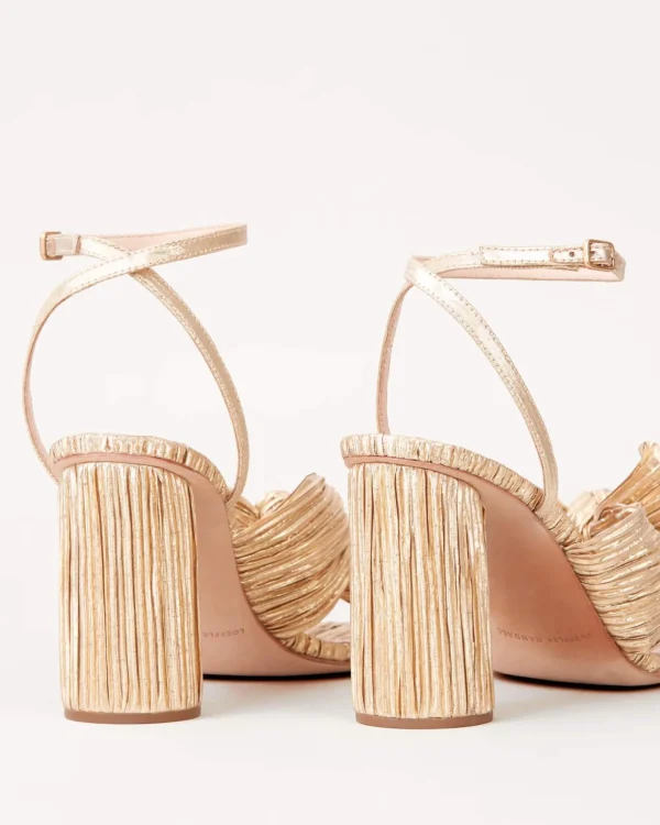 Best Camellia Pleated Bow Heel SOMETHING BLUE | FOR THE BRIDE