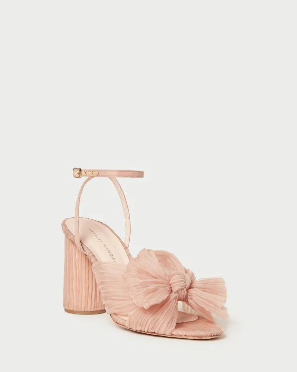 Best Camellia Pleated Bow Heel SOMETHING BLUE | FOR THE BRIDE