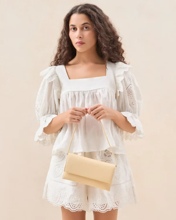 Flash Sale Charlee Butter Leather Shoulder Bag FOR THE GUESTS | Event Essentials