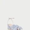 Clearance Dahlia Pleated Bow Heel SOMETHING BLUE | FOR THE BRIDE