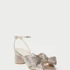 New Dahlia Pleated Bow Heel FOR THE GUESTS | FOR THE BRIDE