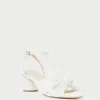 Fashion Dahlia Pleated Bow Heel SOMETHING BLUE | FOR THE BRIDE