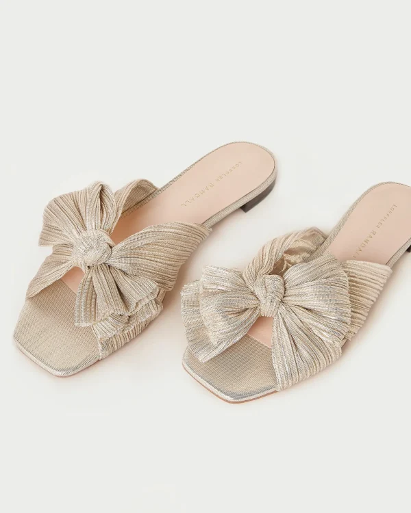 Hot Daphne Bow Slide SOMETHING BLUE | FOR THE BRIDE