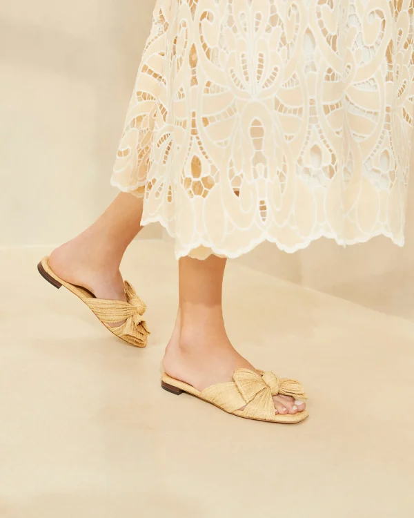 Hot Daphne Bow Slide SOMETHING BLUE | FOR THE BRIDE