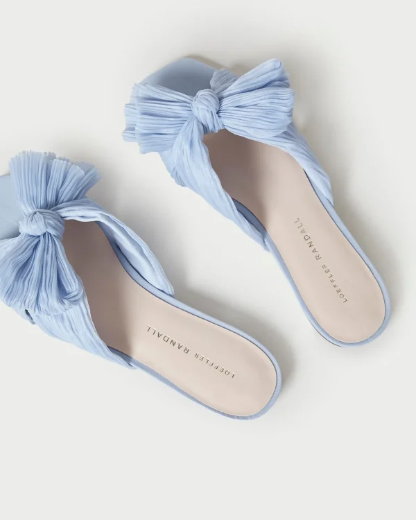 Hot Daphne Bow Slide SOMETHING BLUE | FOR THE BRIDE