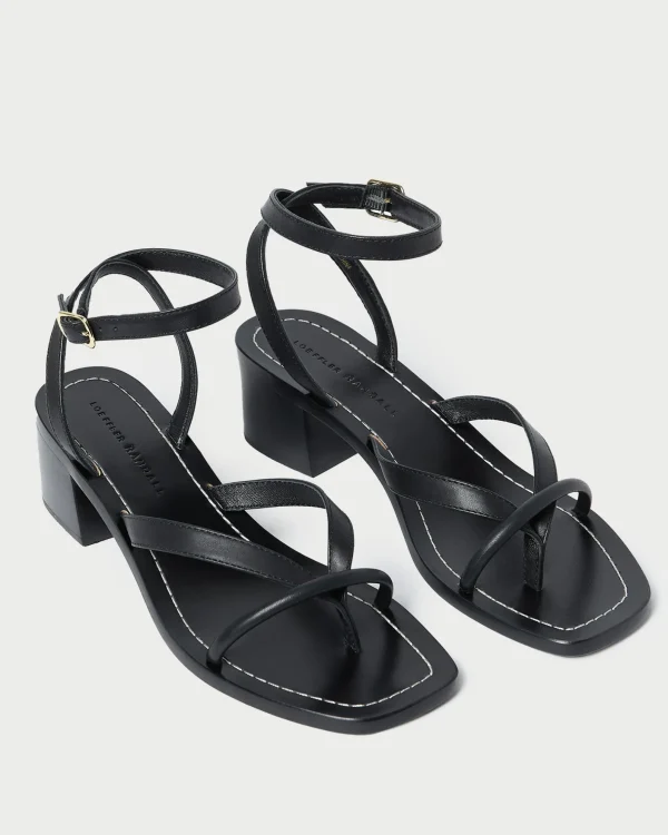 Cheap Eloise Leather Heeled Sandal Casual Staples | Heeled Sandals