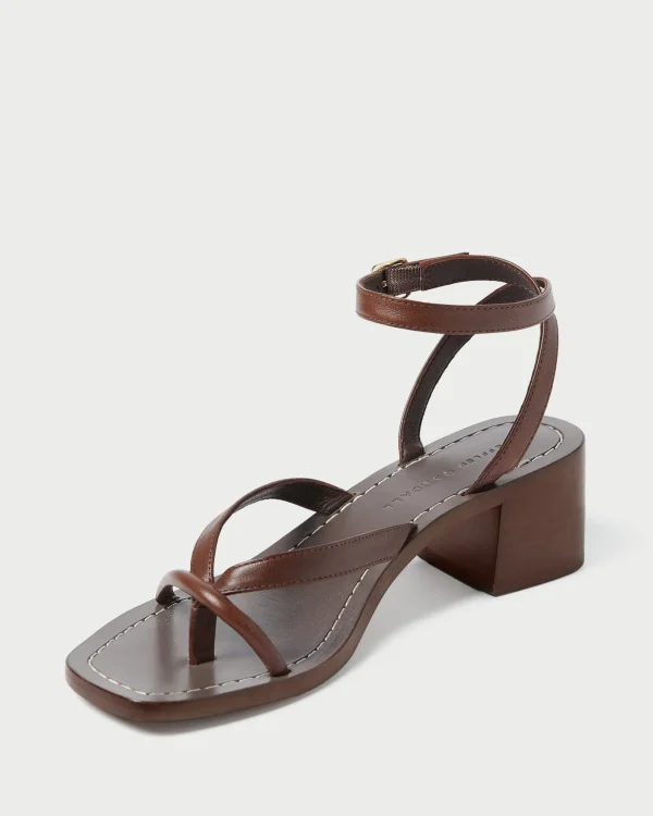 Cheap Eloise Leather Heeled Sandal Casual Staples | Heeled Sandals