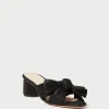 Best Emilia Pleated Bow Heel Heeled Sandals