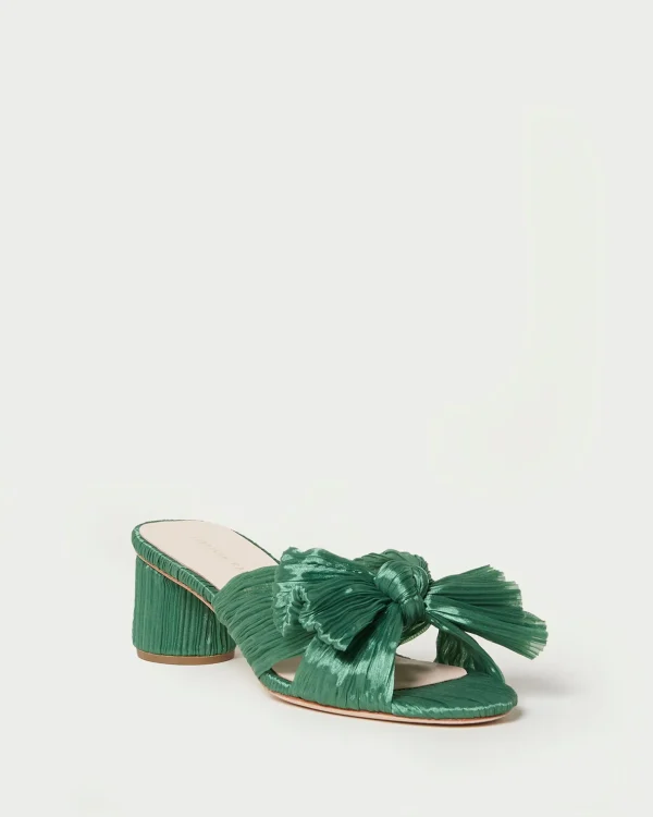 Hot Emilia Pleated Bow Heel FOR THE GUESTS | FOR THE BRIDE