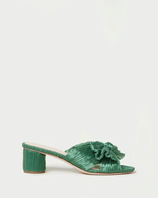Hot Emilia Pleated Bow Heel FOR THE GUESTS | FOR THE BRIDE