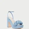 Online Fae Denim Platform Heel FOR THE GUESTS | FOR THE BRIDE
