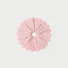Cheap Frankie Pink Floral Scallop Scrunchie Accessories