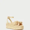 Store Gaby Pleated Bow Espadrille Casual Staples | Event Essentials