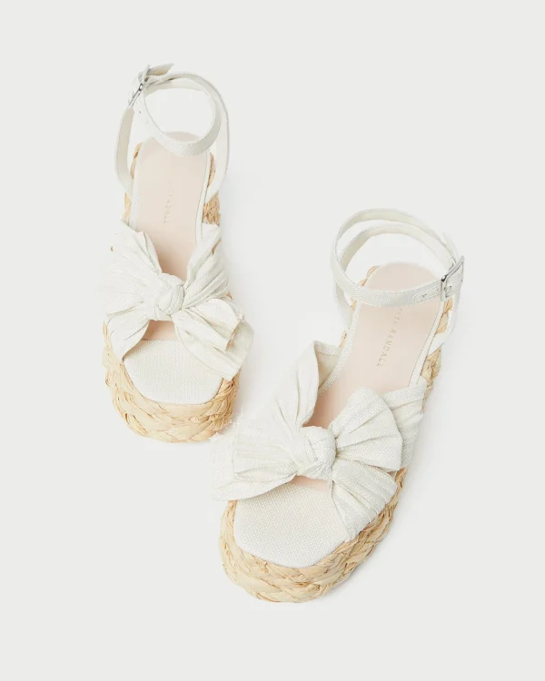 Best Sale Gaby Pleated Bow Espadrille Casual Staples | Event Essentials