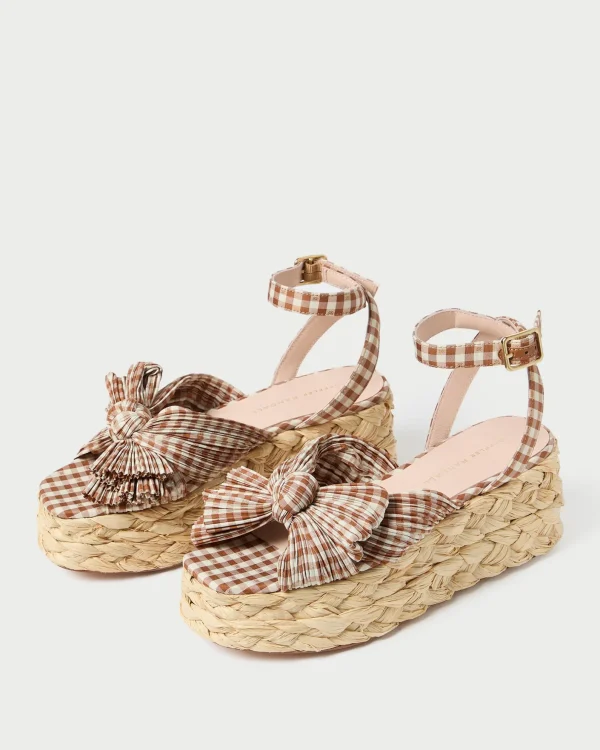 Best Sale Gaby Pleated Bow Espadrille Casual Staples | Event Essentials