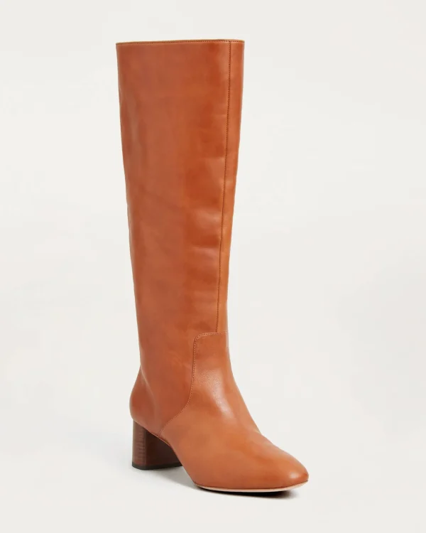 Flash Sale Gia Cognac Tall Boot Boots