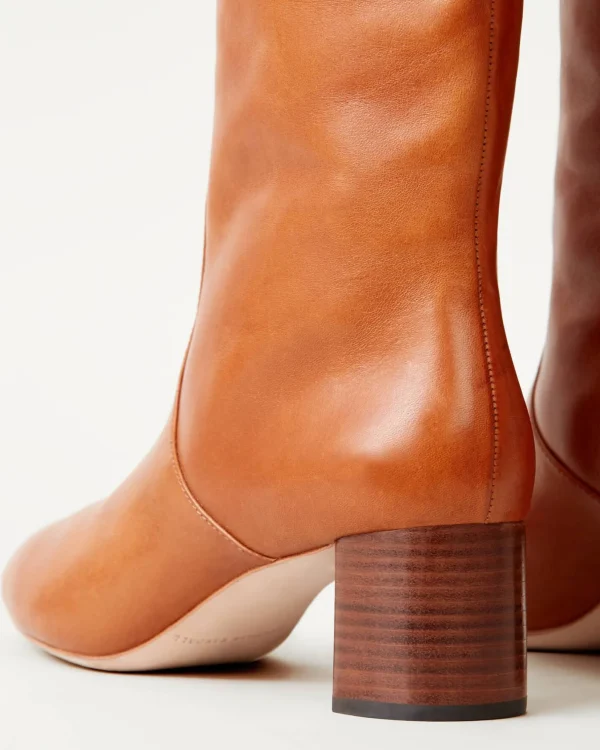 Flash Sale Gia Cognac Tall Boot Boots