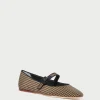 Fashion Ginger Brown Moiré Mary Jane Jessie Loves | Flats & Loafers