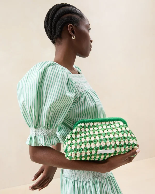 Shop Glenda Crochet Clutch Clutches