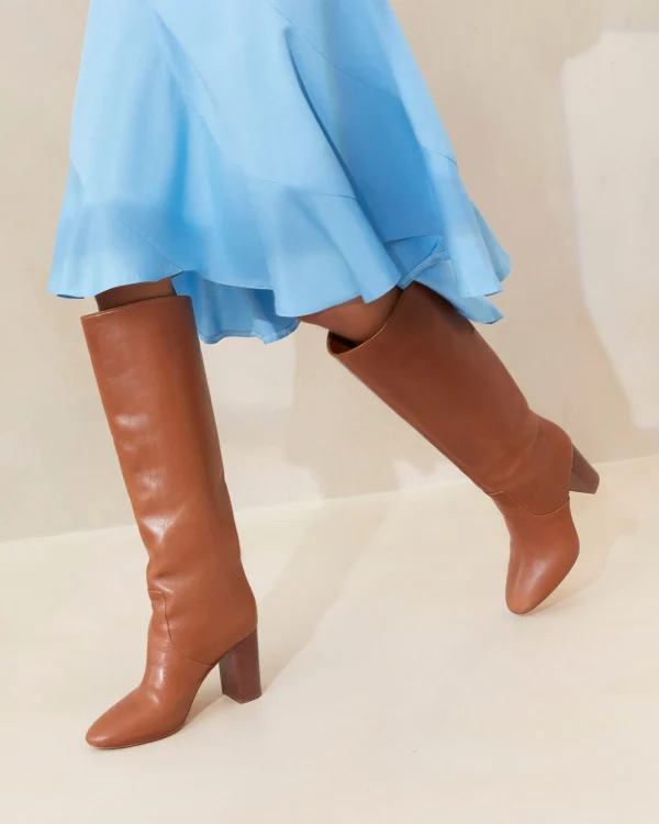 Flash Sale Goldy Cognac Tall Boot Boots
