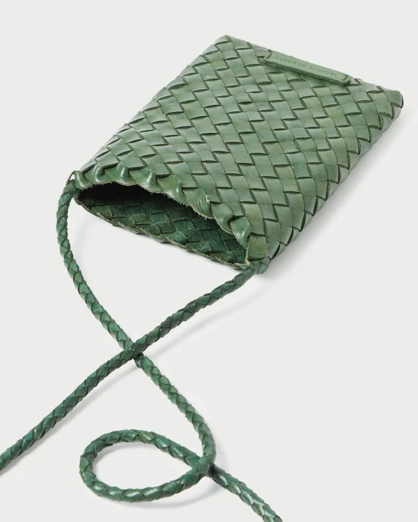 Outlet Grace Emerald Woven Crossbody Jessie Loves | Crossbodies