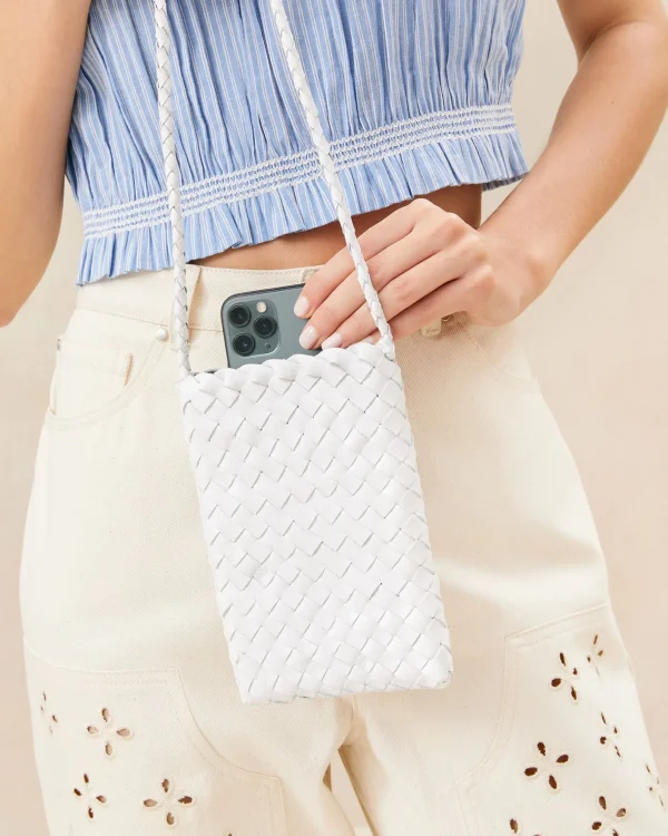 Outlet Grace Emerald Woven Crossbody Jessie Loves | Crossbodies