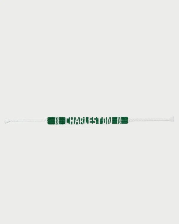 Outlet Green/White 'Charleston' Bracelet Jewelry | Accessories