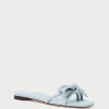 Shop Hadley Leather Bow Sandal SOMETHING BLUE | FOR THE BRIDE