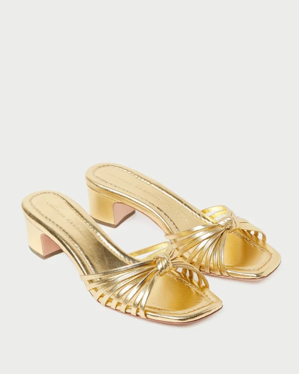 Outlet Hazel Leather Knot Mule FOR THE GUESTS | FOR THE BRIDE