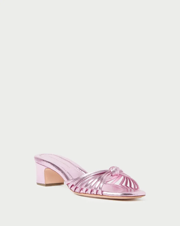 Online Hazel Leather Knot Mule FOR THE GUESTS | FOR THE BRIDE